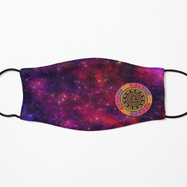 Libra Zodiac Lightburst - Circle Kids Mask