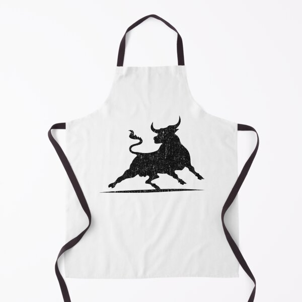 Item preview, BLACK BULL SILHOUETTE USED LOOK BY SUBGIRL designed and sold by SUBGIRL.