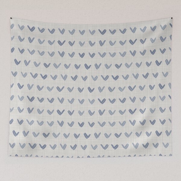 Item preview, Seamless french farmhouse woven linen stripe texture. designed and sold by Limolida.