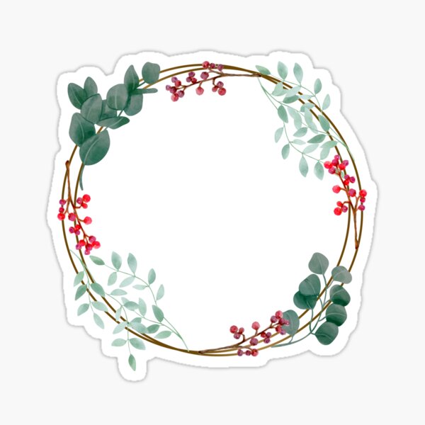 Item preview, Berry Christmas Wreath designed and sold by SilverSquirrels.