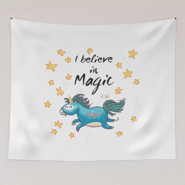 Item preview, Unicon believe in Magic designed and sold by JoanneHughes.