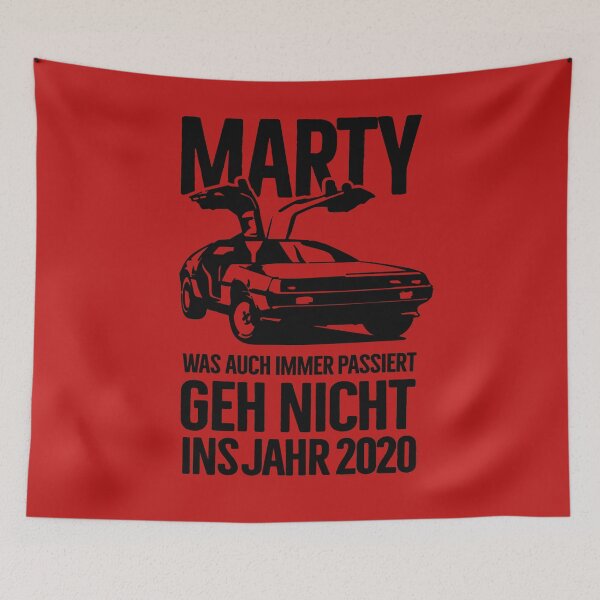Item preview, Copy of Was auch immer passiert Lustige Geh nicht ins Jahr 2020 meme Delorean designed and sold by LaundryFactory.