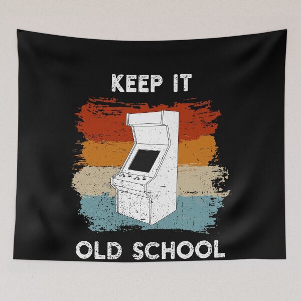 Item preview, Retro Arcade Machine Keep It Old School - Vintage Gamer designed and sold by Teecha.