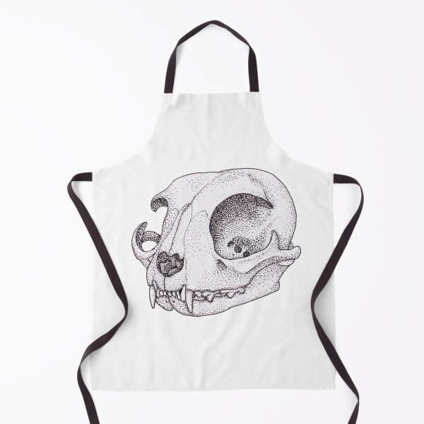 Item preview, Domestic cat skull designed and sold by Josienepien.