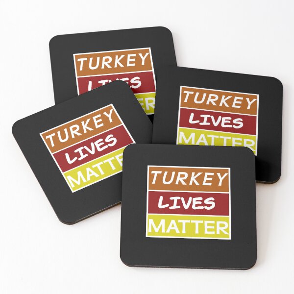 Item preview, Turkey Lives Matter - Funny Thanksgiving Holiday designed and sold by GnarlyGatorTees.