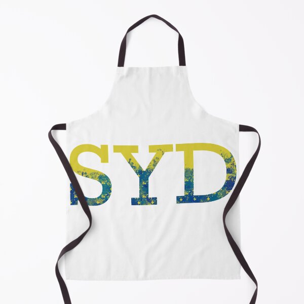 Item preview, SYD Sydney Australia in Classic Blue and Green Sheen painted design designed and sold by Owen Family Homeschool.