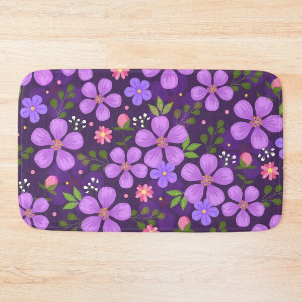 Item preview, Purple Flowers  designed and sold by Vector Scout Lab.