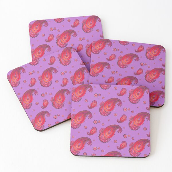 Item preview, Fire Paisley Hot Colour Pattern designed and sold by Niques-Atelier.