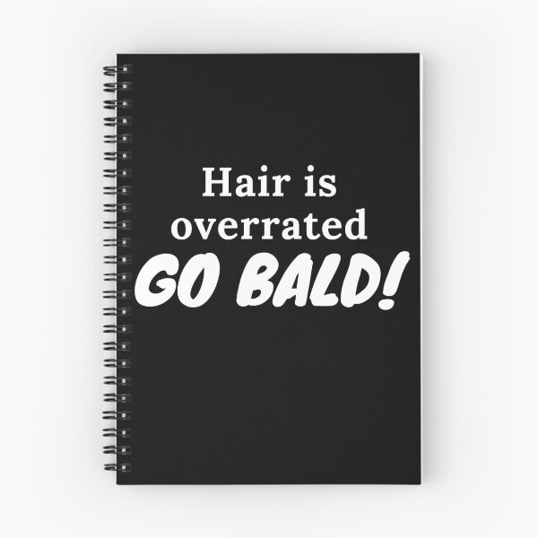 Item preview, Hair is Overrated, go bald designed and sold by luisraultg.