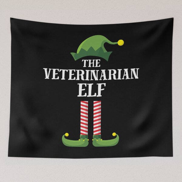 Item preview, Vet Tech Elf Matching Family Group Christmas designed and sold by ElfEmporium.