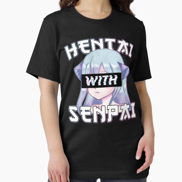 Item preview, Anime Meme - Hentai With Senpai I Neko Anime Cat Girl designed and sold by Vivarshop.