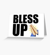 DJ Khaled Bless Up Greeting Card