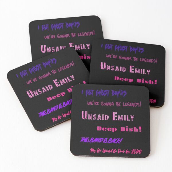 Item preview, I got Ghost Bumps Unsaid Emily This Band Is Back Quotes from Sunset Curve designed and sold by AuroCreatives.