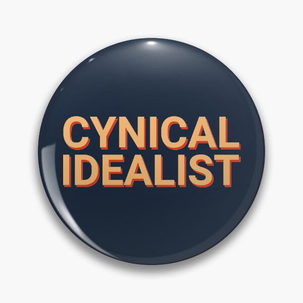 Item preview, Cynical Idealist Orange Text designed and sold by Sour Soul.