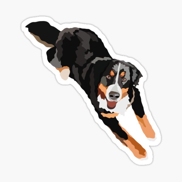Item preview, Bernese Mountain Dog Portrait Digital Illustration designed and sold by sherylwylie.