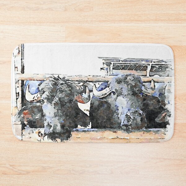 Item preview, Buffaloes in the stall designed and sold by Giuseppe Cocco.