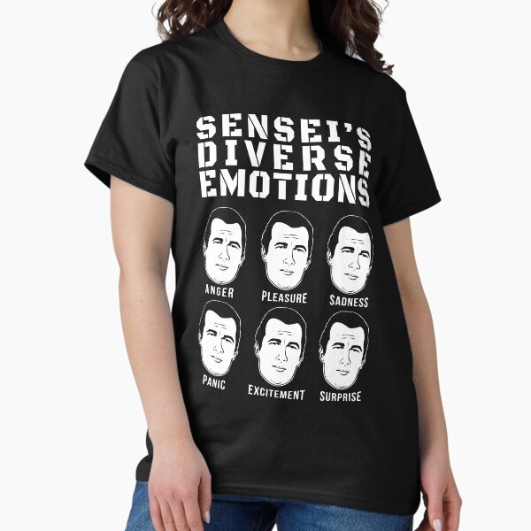 Steven Seagal - Senseis Diverse Emotions Classic T-Shirt