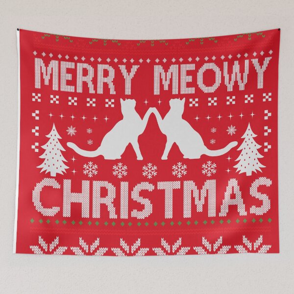 Item preview, Merry Christmask. Meowy Christmas designed and sold by walidpharaoh.