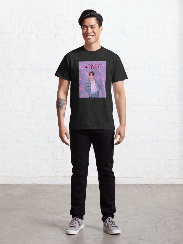 "BTS Jimin Y2K " Tshirt by Redbubble