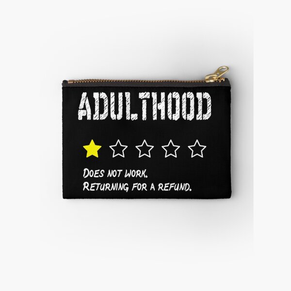Item preview, ADULTHOOD - Does not work. Returning for a refund. designed and sold by patriotazx.