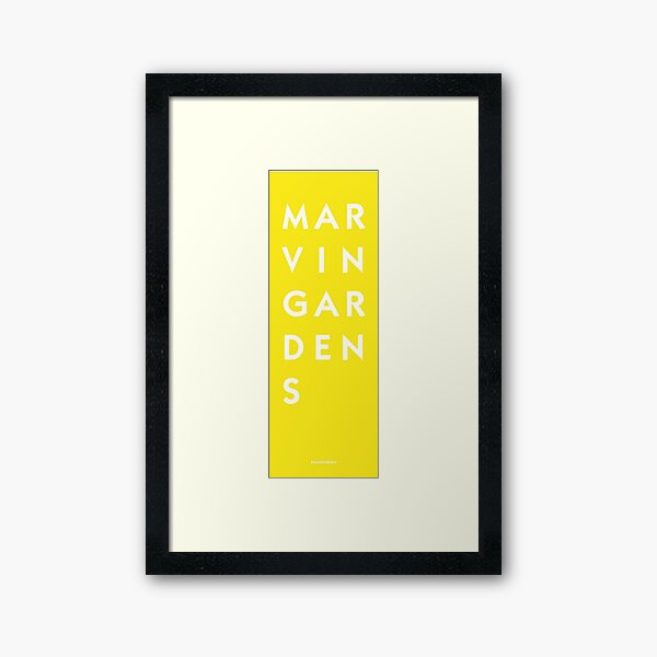 Aperçu de l'œuvre Marvin Gardens créée et vendue par Hell-Prints.