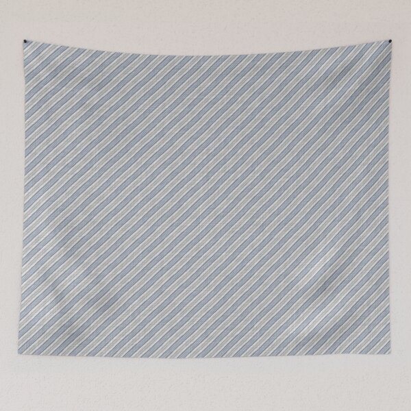 Item preview, Seamless french farmhouse woven linen stripe texture. designed and sold by Limolida.