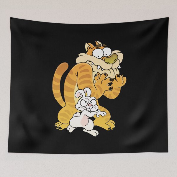 Item preview, Funny Tiger and a Rabbit  designed and sold by ChaseCoClothing.