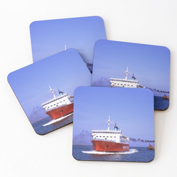 Item preview, Townsend Thorensen ferry Tiger entering Boulogne designed and sold by johnmorris.