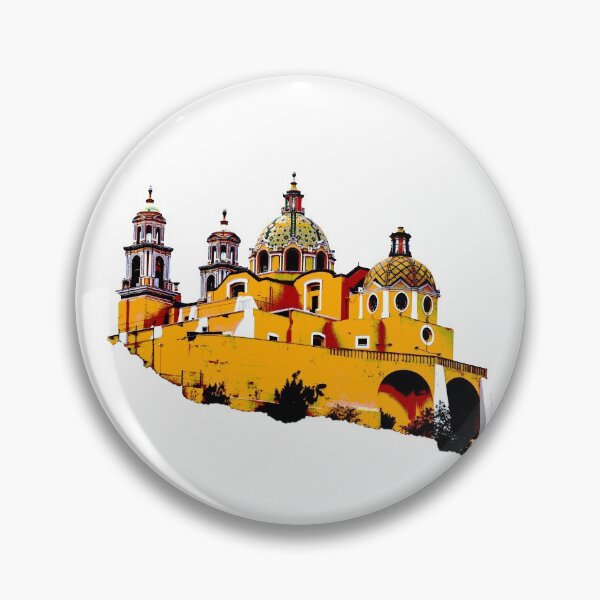 Item preview, Church of cholula in Puebla designed and sold by luisraultg.