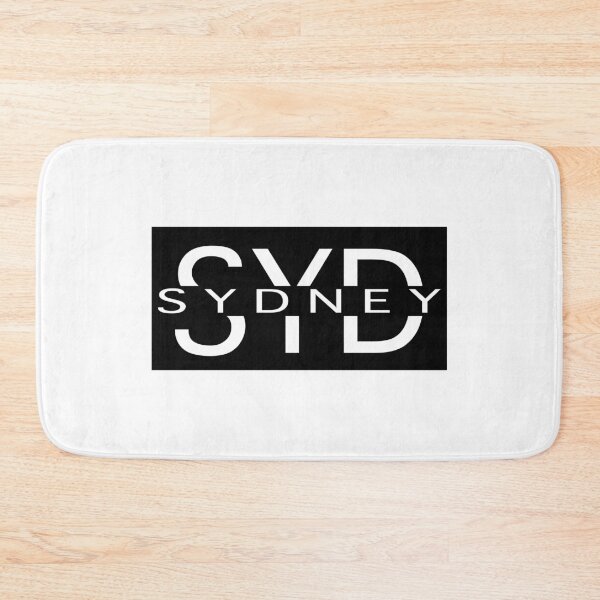 Item preview, SYD Sydney black and white text logo design designed and sold by Owen Family Homeschool.