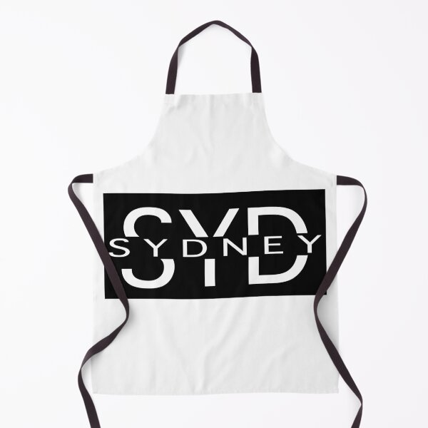 Item preview, SYD Sydney black and white text logo design designed and sold by Owen Family Homeschool.