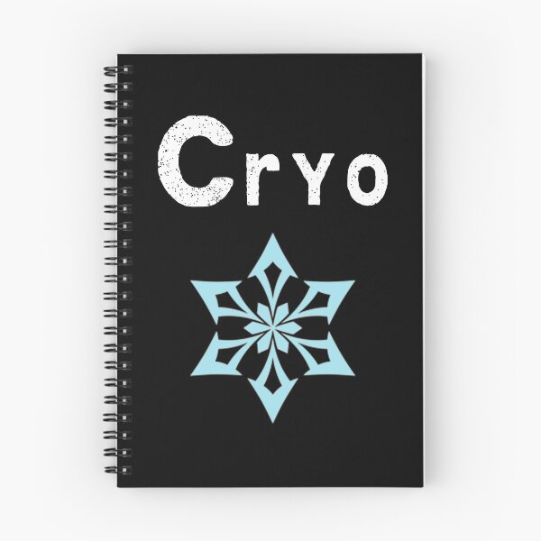 Aperçu de l'œuvre Cryo élément à impact Genshin créée et vendue par Krimsy.