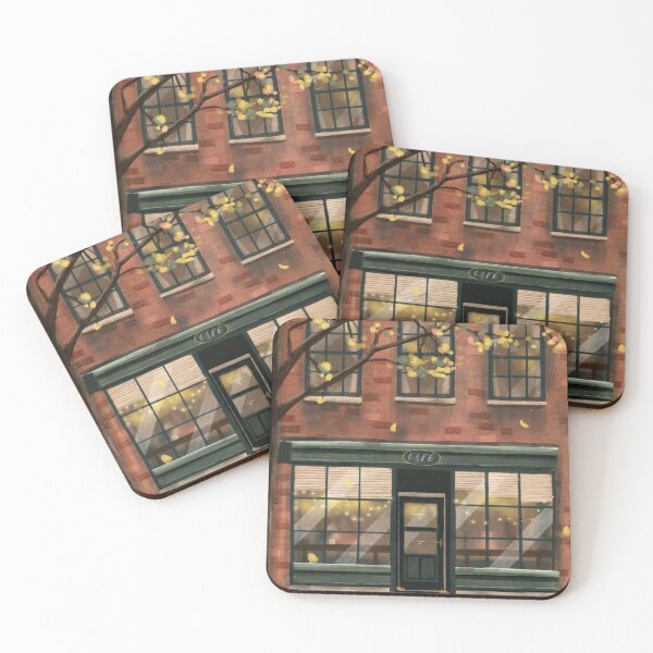 Item preview, Autumn Café designed and sold by brabikate.