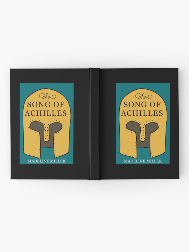 Book Cover The Song Of Achilles By Madeline Miller Hardcover Journal By Abithekhaleesi Redbubble