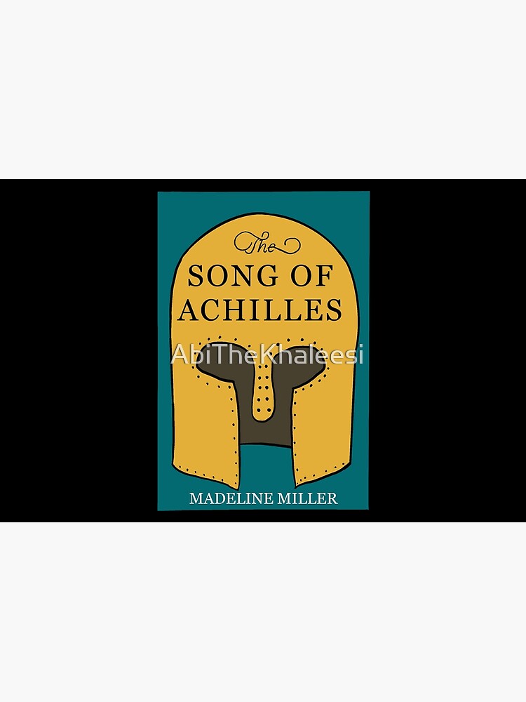 Book Cover The Song Of Achilles By Madeline Miller Laptop Sleeve By Abithekhaleesi Redbubble