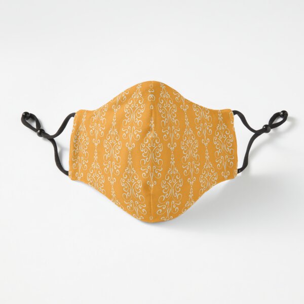 Curvy Damask - Golden Fitted 3-Layer