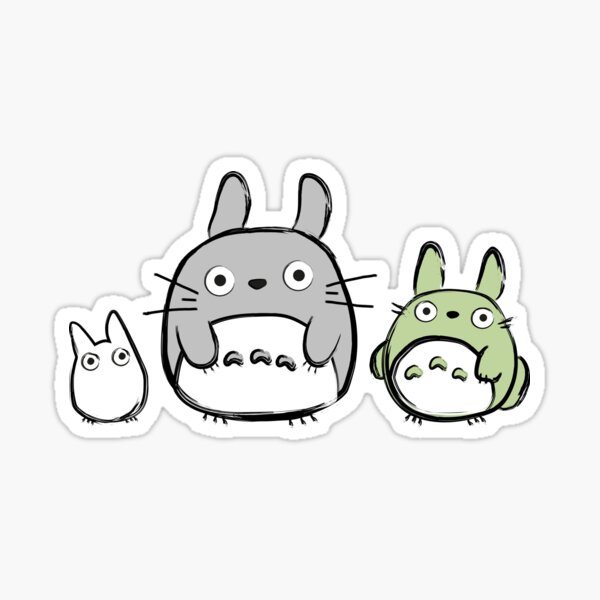 cute set stickers adorable children's drawing decoration Sticker