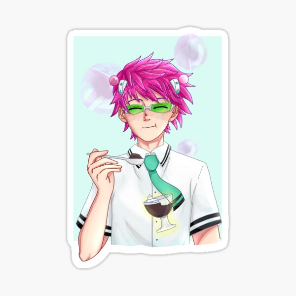 Saiki Coffee Jelly Sticker For Sale By Srchiiz Redbubble 9297