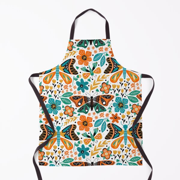 Item preview, Butterflies And Blooming Spring Flowers designed and sold by Vector Scout Lab.