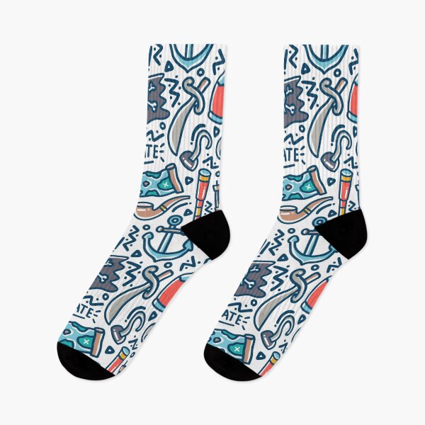 Item preview, Doodle Pirate Of The Sea Elements designed and sold by Vector Scout Lab.