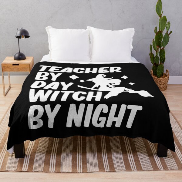Item preview, Teacher By Day Witch By Night Halloween designed and sold by alaechamlal.