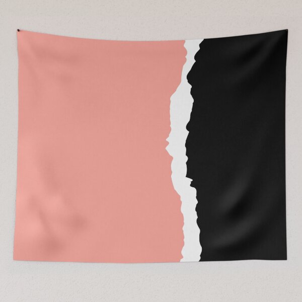 Item preview, Soft Coral and Black Pattern designed and sold by iamwowie.