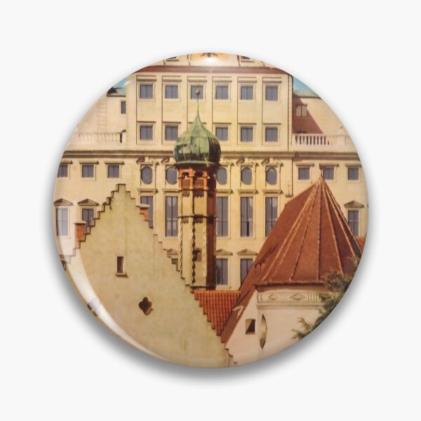 Item preview, Augsburg retro poster designed and sold by CorasPosters.