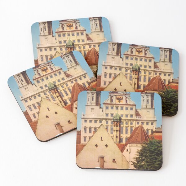 Item preview, Augsburg retro poster designed and sold by CorasPosters.