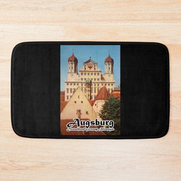 Item preview, Augsburg retro poster designed and sold by CorasPosters.