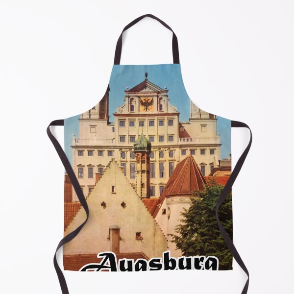 Item preview, Augsburg retro poster designed and sold by CorasPosters.