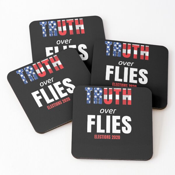Item preview, Truth Over Flies - VP Election Debate designed and sold by Tovahblue.