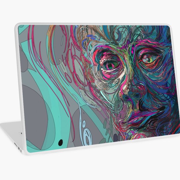 Face pink Laptop Skin