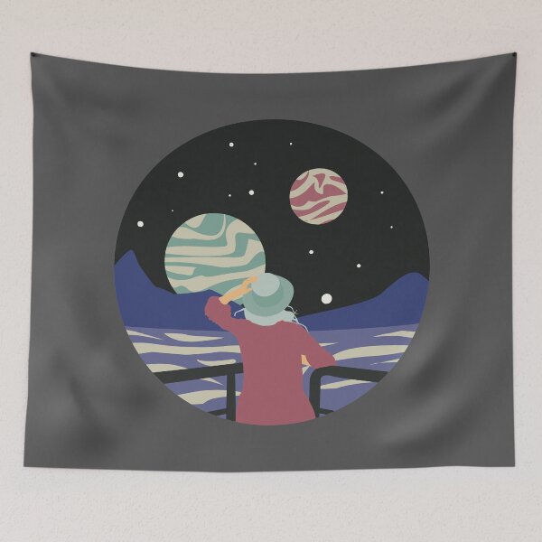Item preview, Space and Sea Vector Artwork designed and sold by DoodleWrite.