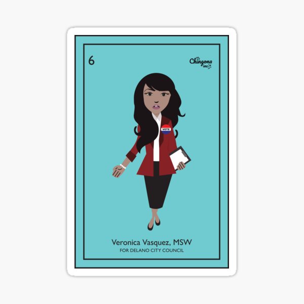La Candidata Council Sticker